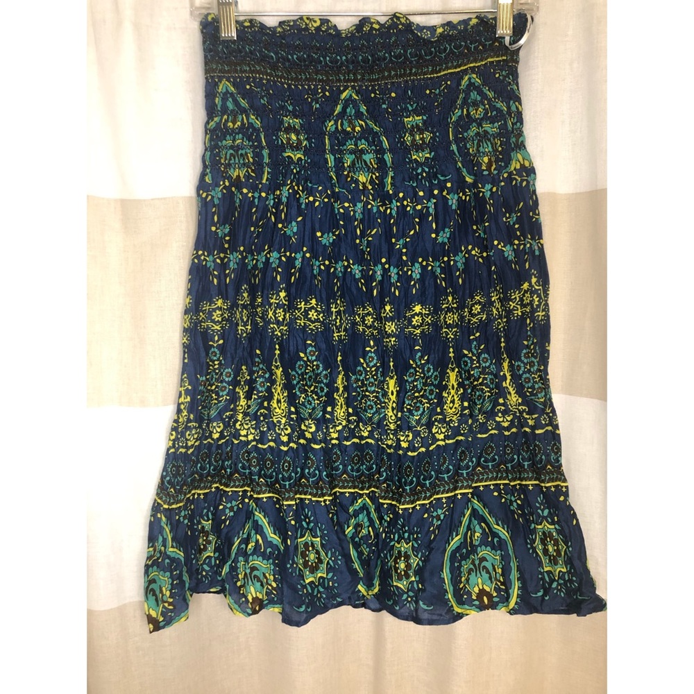 Forever 21 BOHO Accordion Skirt - Picture 9 of 11
